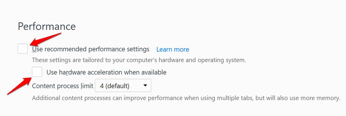Mozilla Firefox Not Responding on Windows 11: How to Fix 11 disable hardware acceleration on Mozilla