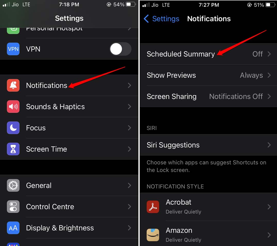 How to Fix Delayed Notifications on iPhone 6 disable iOS scheduled summary