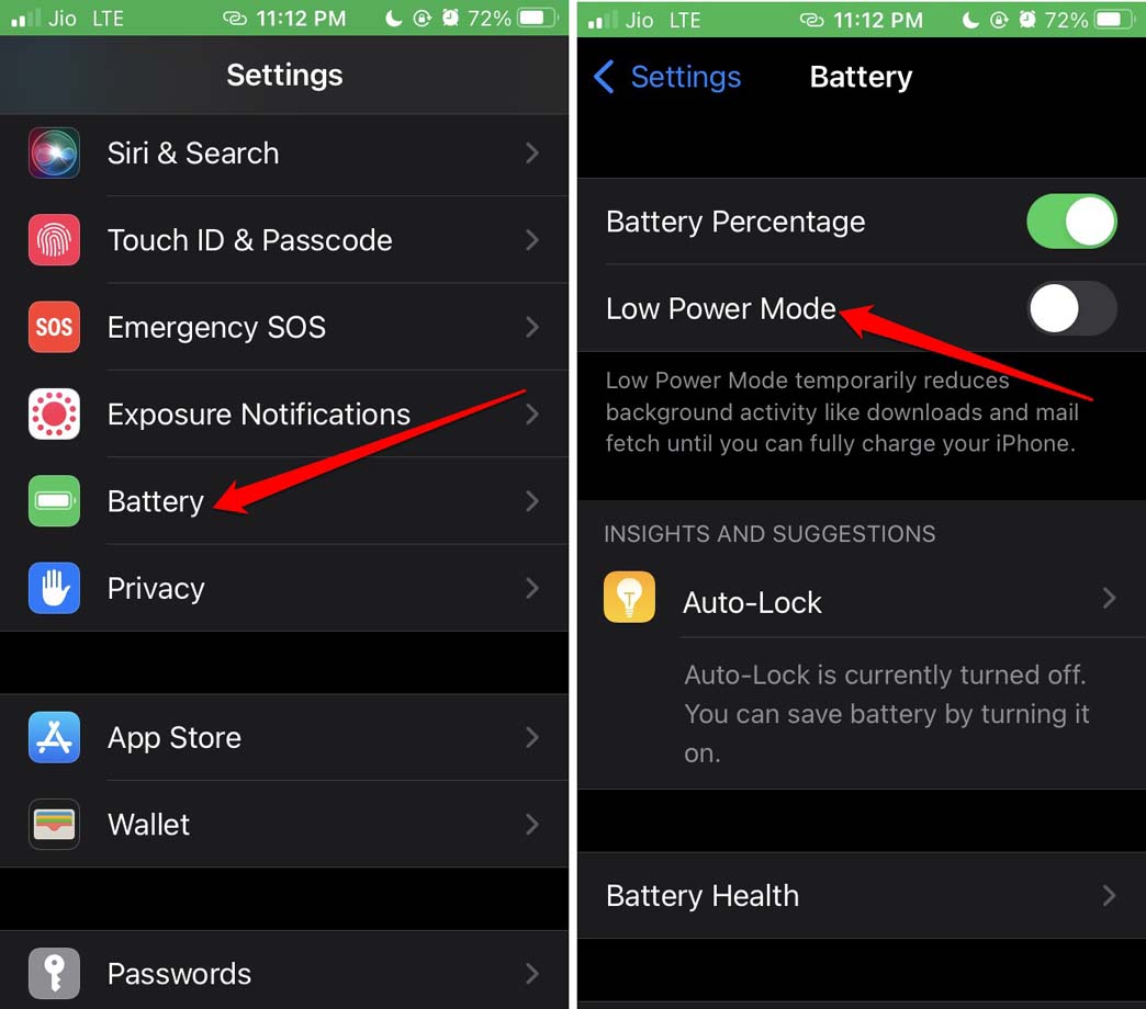 How to Fix Stickers Not Working in Messages App on iPhone 6 disable low power mode iPhone