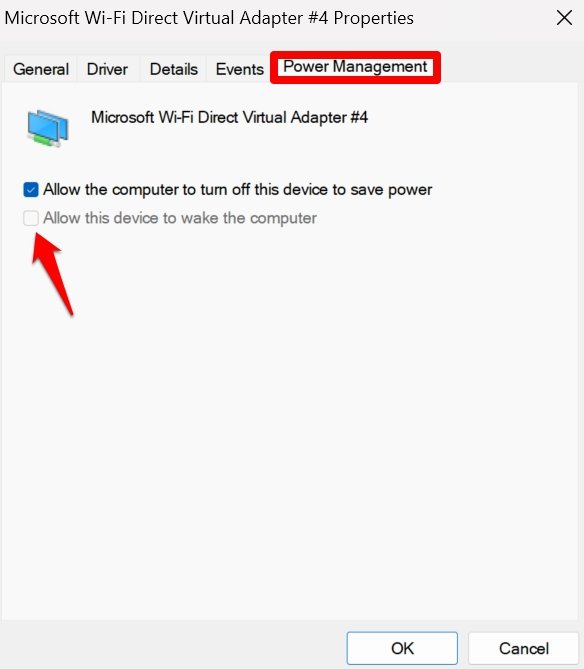 How to Fix Windows PC Randomly Waking Up from Sleep? 18 disable network adapter from waking up PC