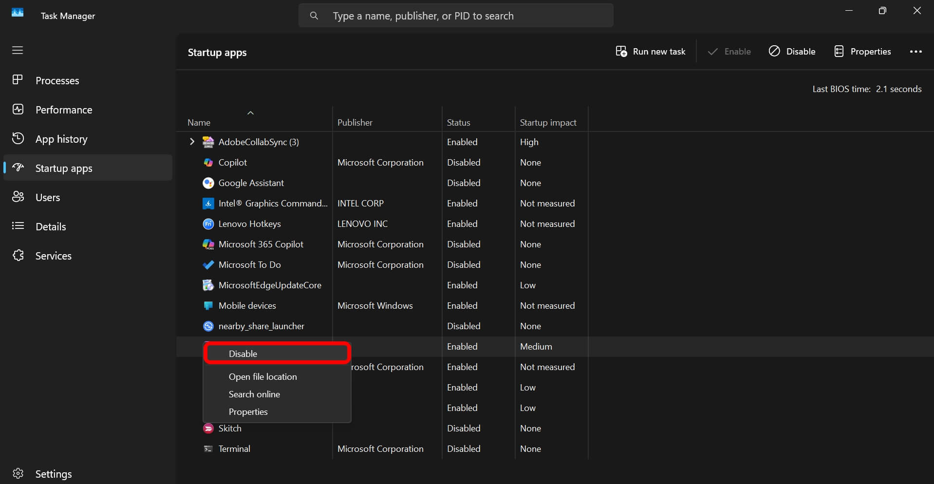 Every Windows 11 setting I turned off after a fresh install in 2026 5 disable onedrive from Windows startup apps