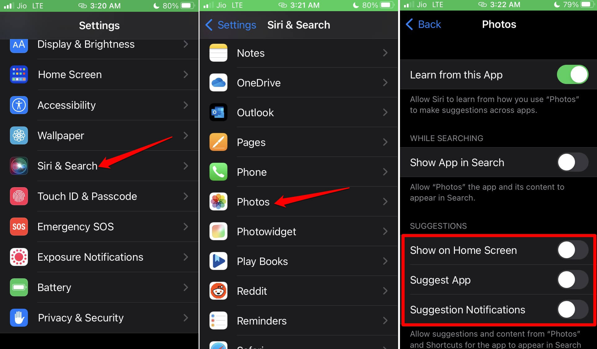 How to Remove Photos from the Spotlight Search Result on iPhone? 4 disable photo suggestions by widgets iOS