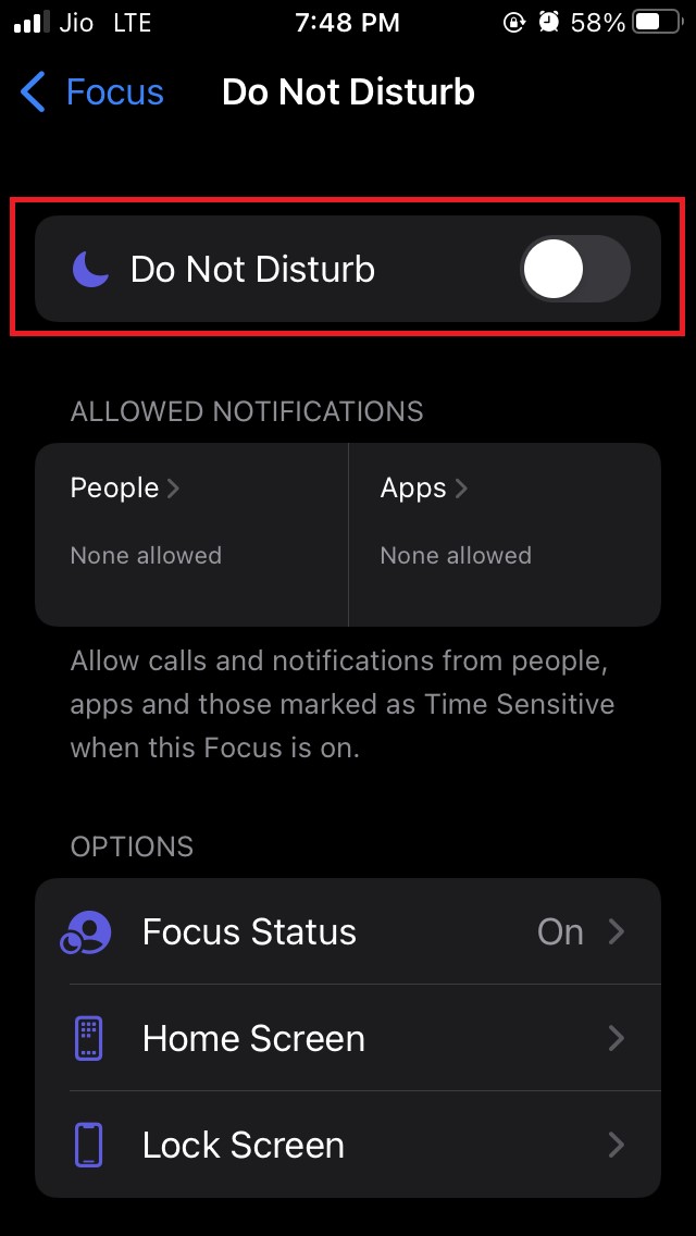 How to Fix Facebook Notifications Not Showing on iPhone 5 disable Do Not Disturb