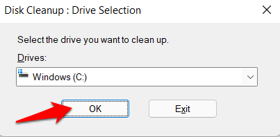 disk cleanup c drive