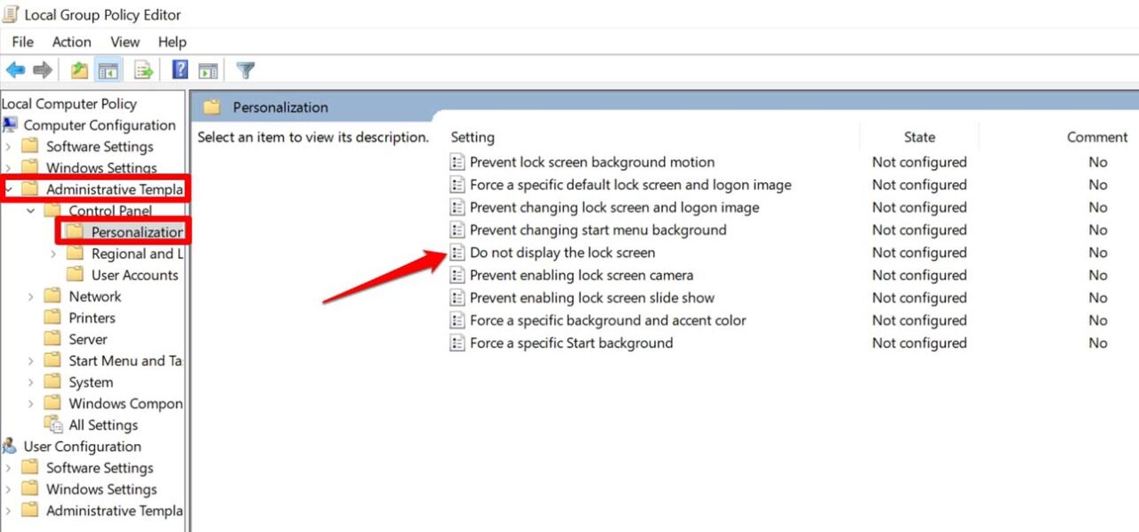 How to Turn OFF the Lock Screen in Windows 11? 7 do not display lock screen Windows