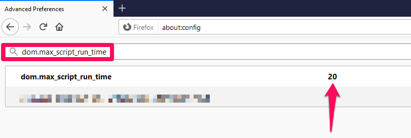 Best Firefox 'About:config' to Improve Browsing 13 dom.max_script_run_time
