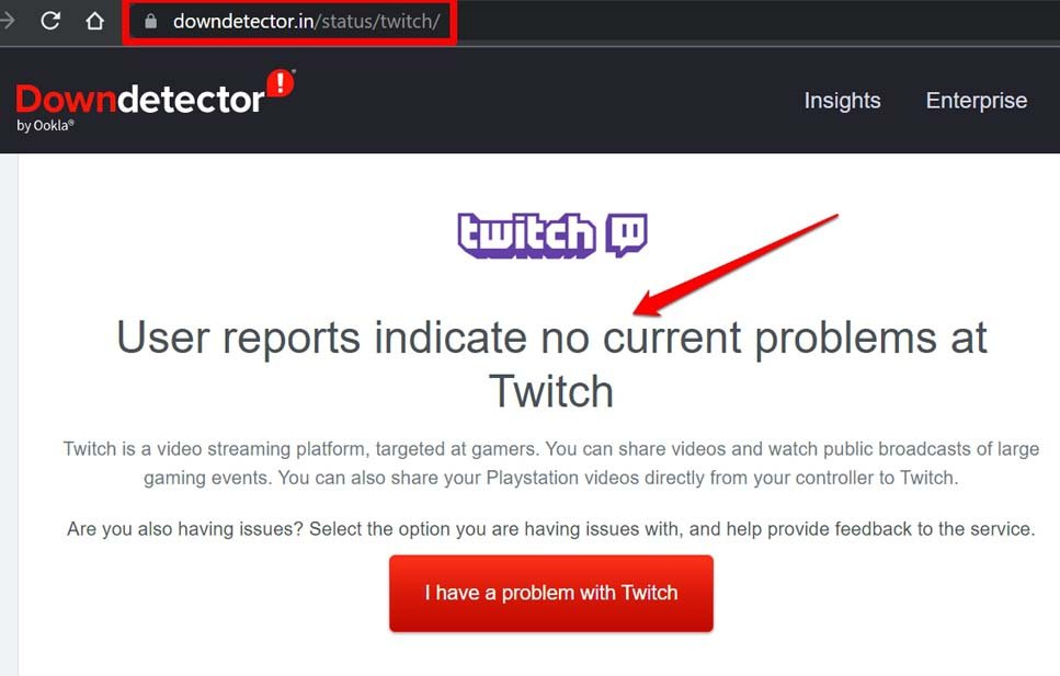 How to Fix Twitch Not Working on Chrome? 7 downdetector Twitch status