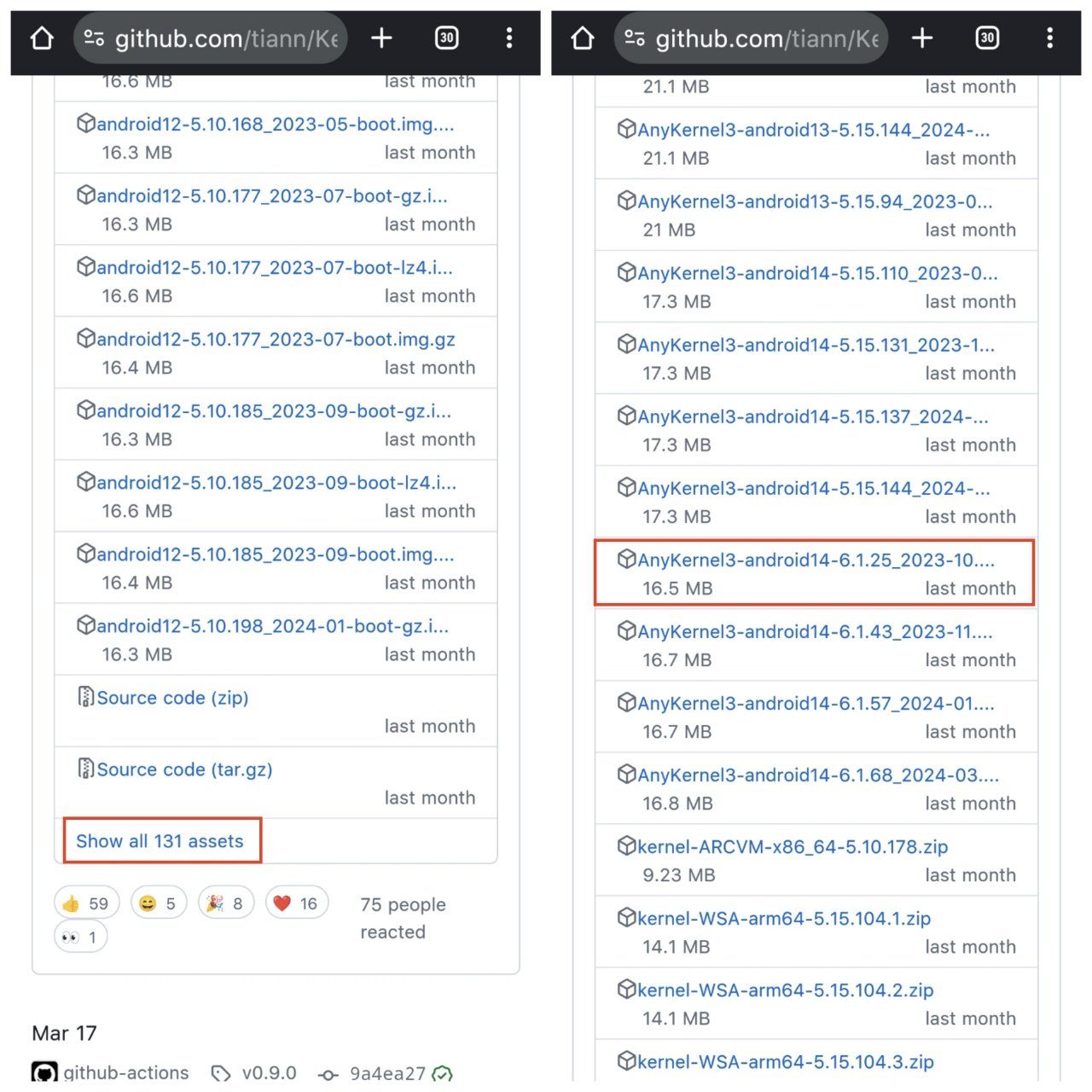 download AnyKernel3 corresponding to your phone