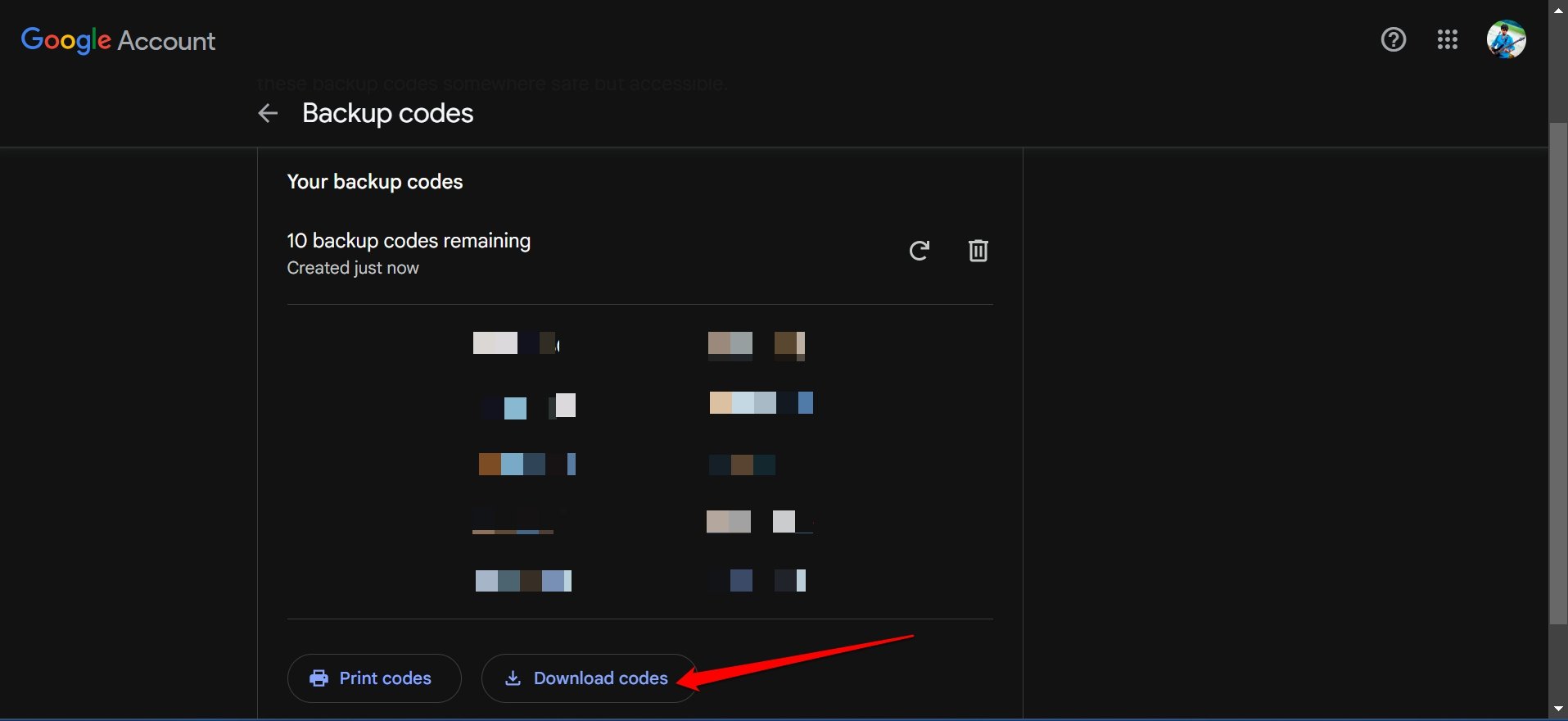 How to Login to Google Account if Phone is Lost with 2FA Authentication 10 download backup codes in Gmail