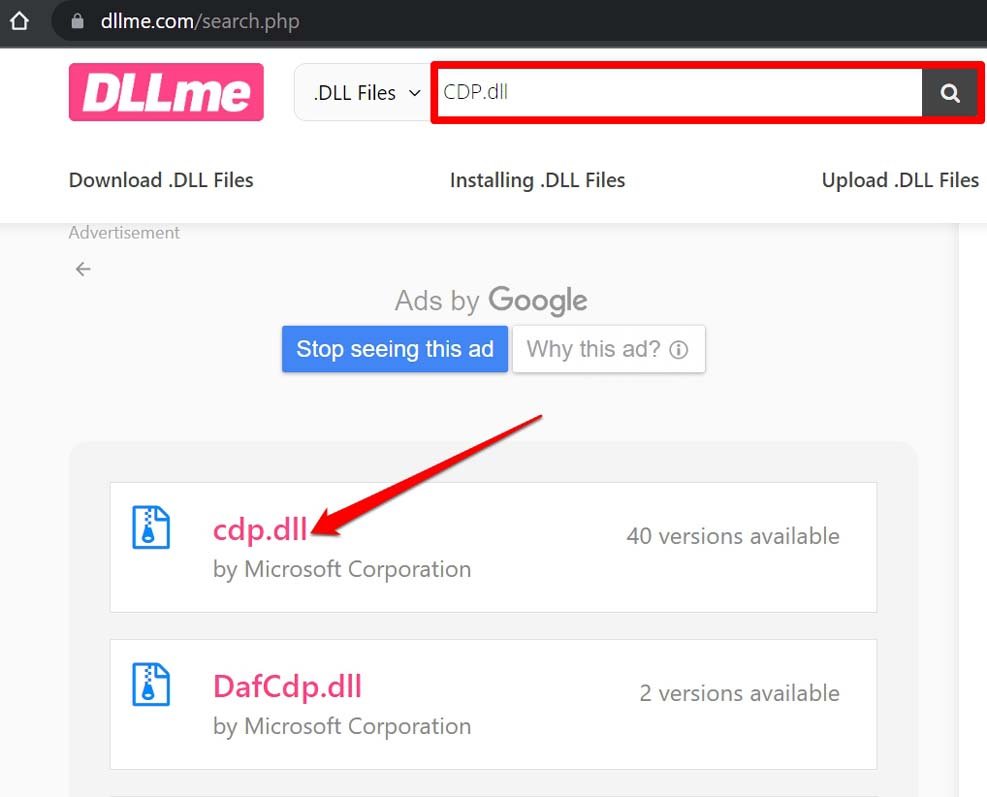How to Fix CDP.dll File is Missing Error in Windows? 6 download dll files from online