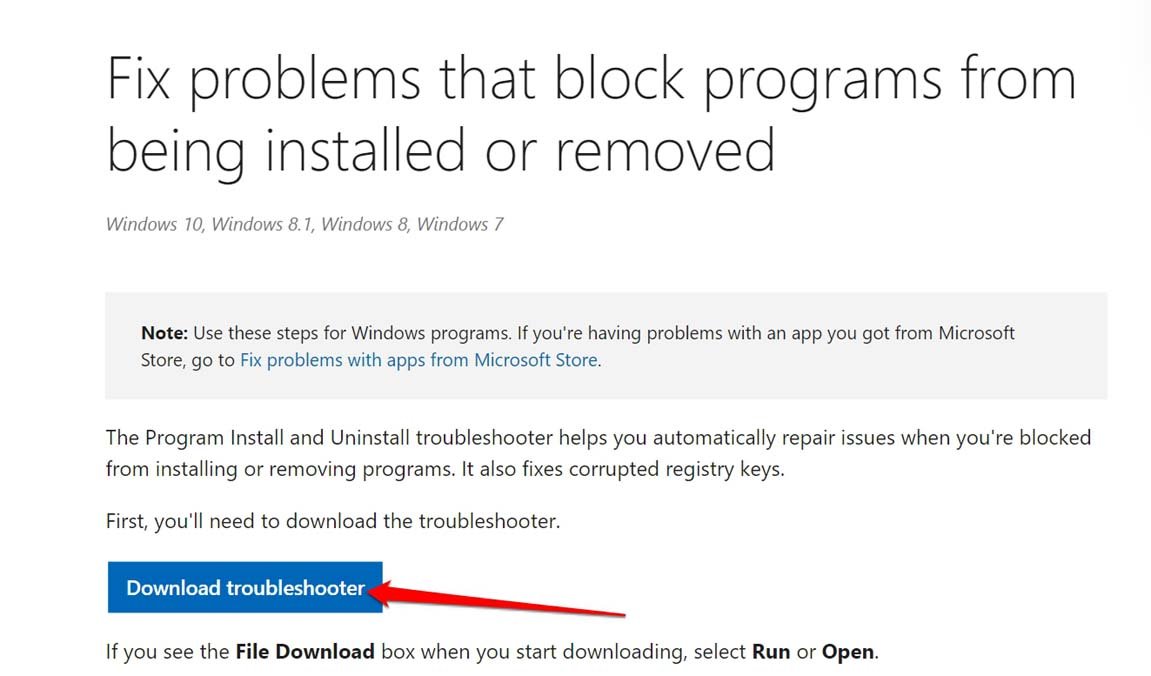 How to Fix Windows Installer Package Error? 13 download install uninstall troubleshooter