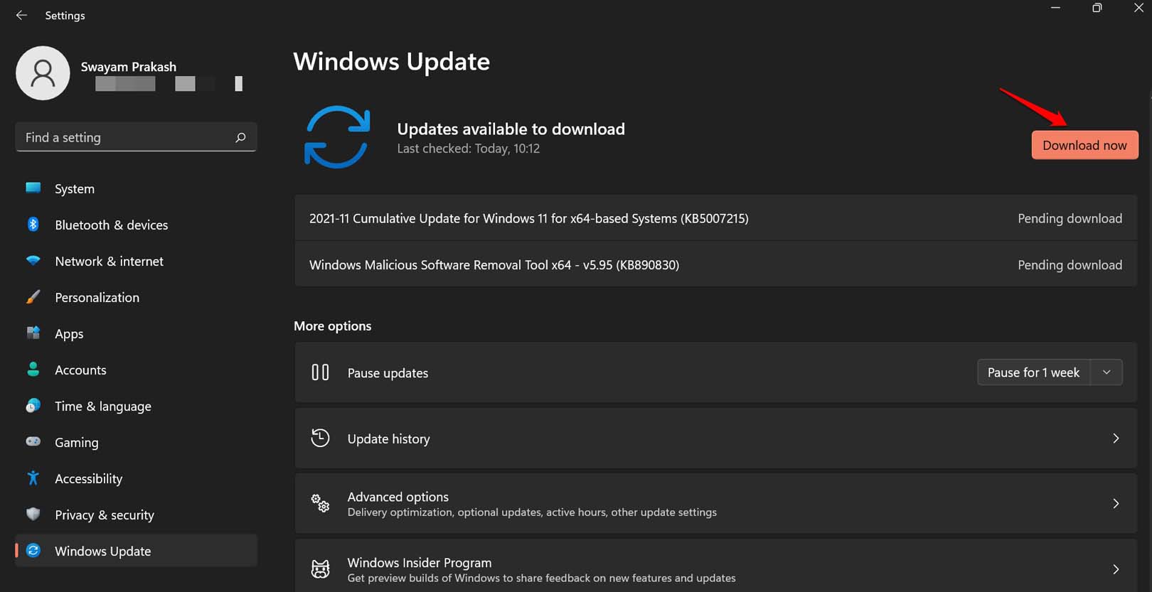 How to Fix the Stdole32.tlb Error in Windows 11 4 download windows 11 update