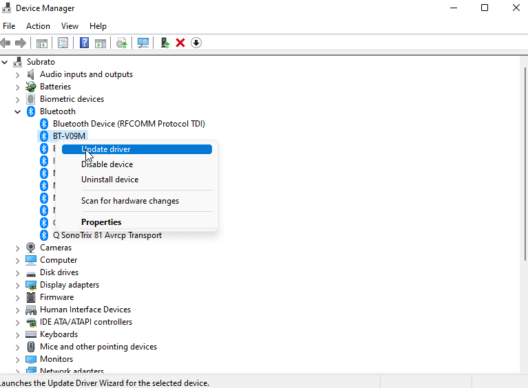 How to Fix 'Driver Power State Failure' BSOD Error on Windows 11 2 Update The Bluetooth Driver