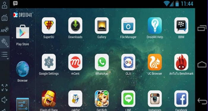 5 Best Android Emulators for Low-end PC/Laptop 3 droid4x android amulator