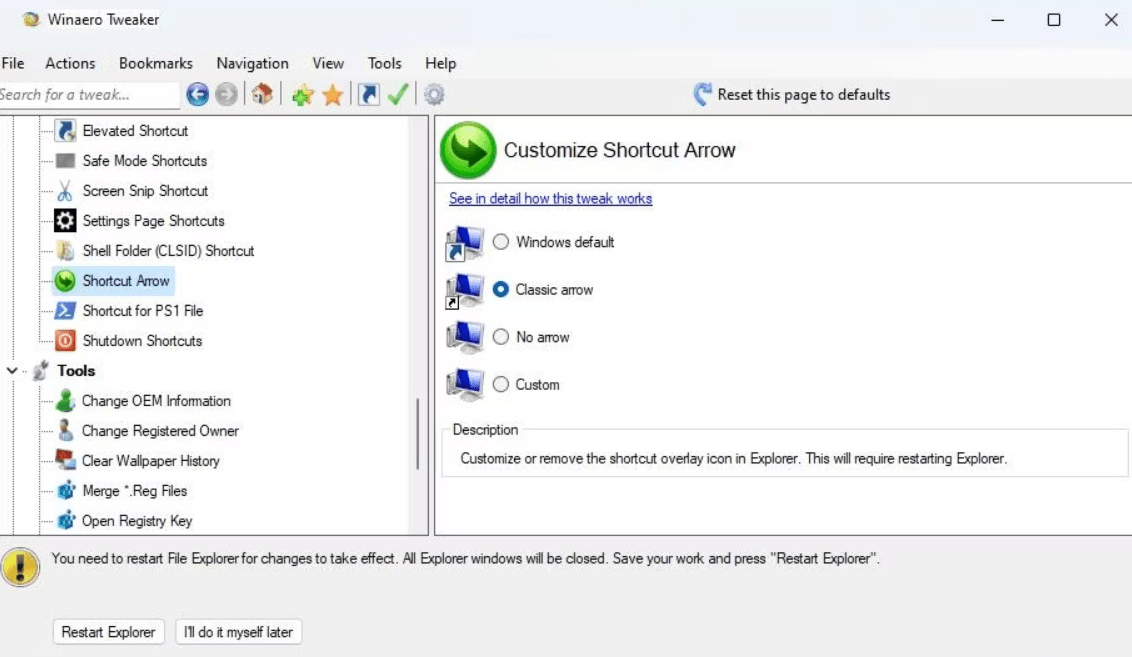 How to Remove Shortcut Arrows in Windows 11 12 How to Remove Shortcut Arrows in Windows 11 9