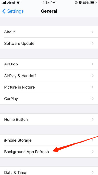 How to Fix iPhone Battery Fast Discharging Issue? 11 background app refresh iphone