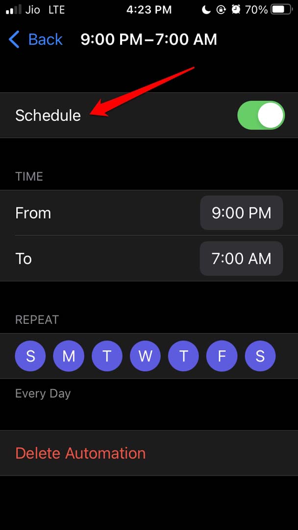 How to Fix Focus Mode Not Working on iOS 15? 20 enable Focus Mode schedule