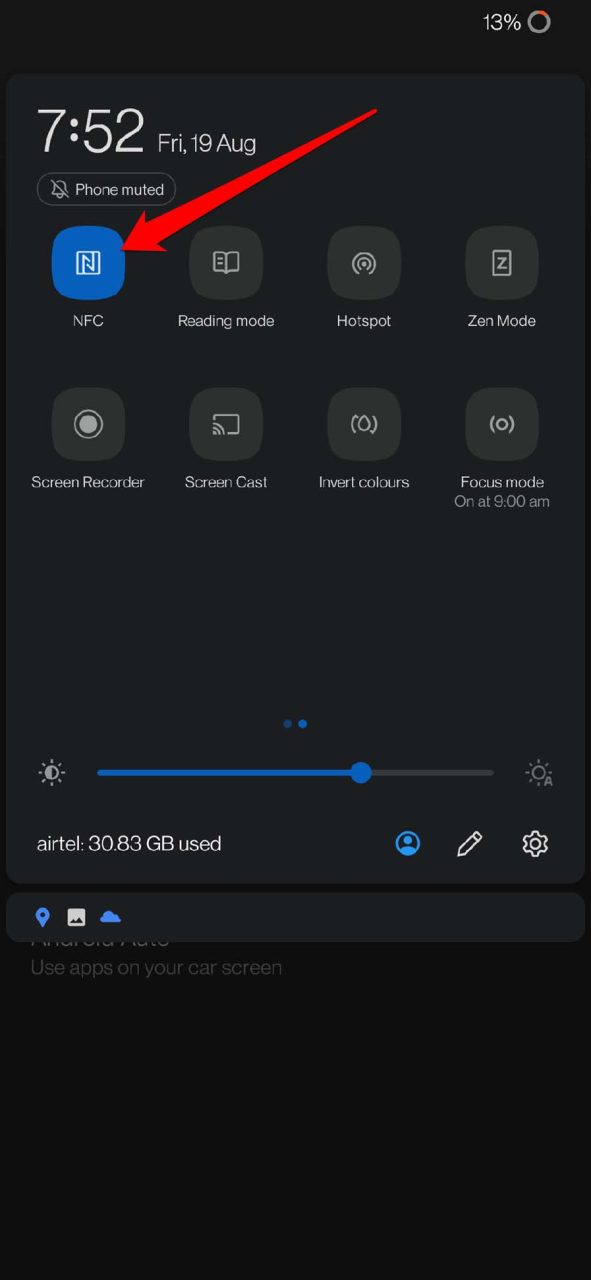 enable NFC on Android