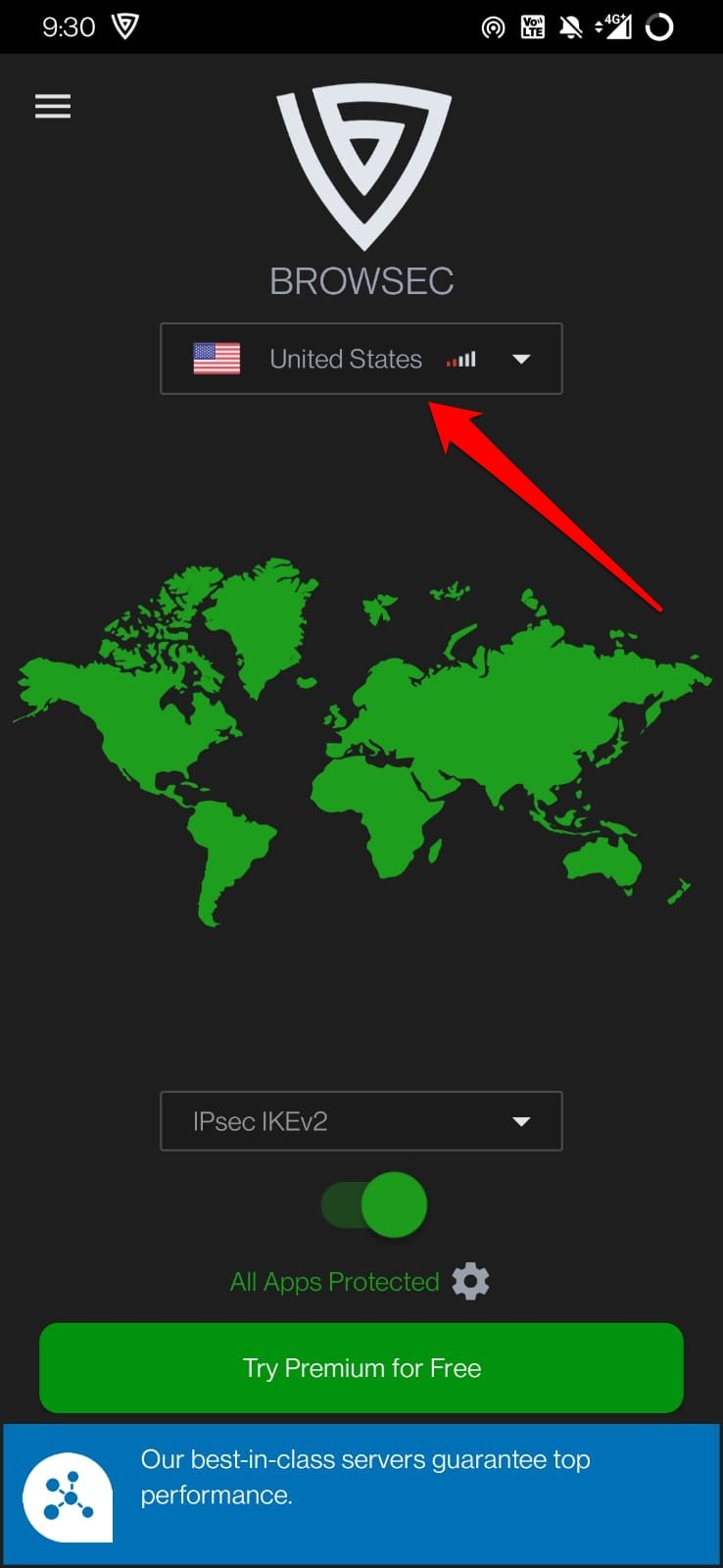 How to Fix Can't Login to Max App on Android? 7 enable VPN for United States