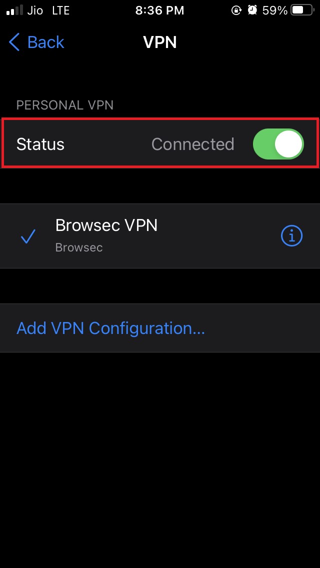 How To Fix App Not Available Error on App Store in iPhone? 5 enable VPN to solve app not available error