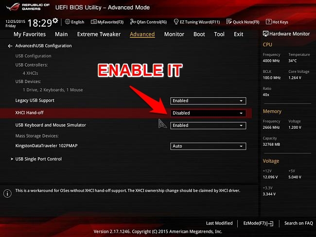 How to Fix No Device Drivers Were Found While Installing Windows? 8 enable XHCI hand off from BIOS