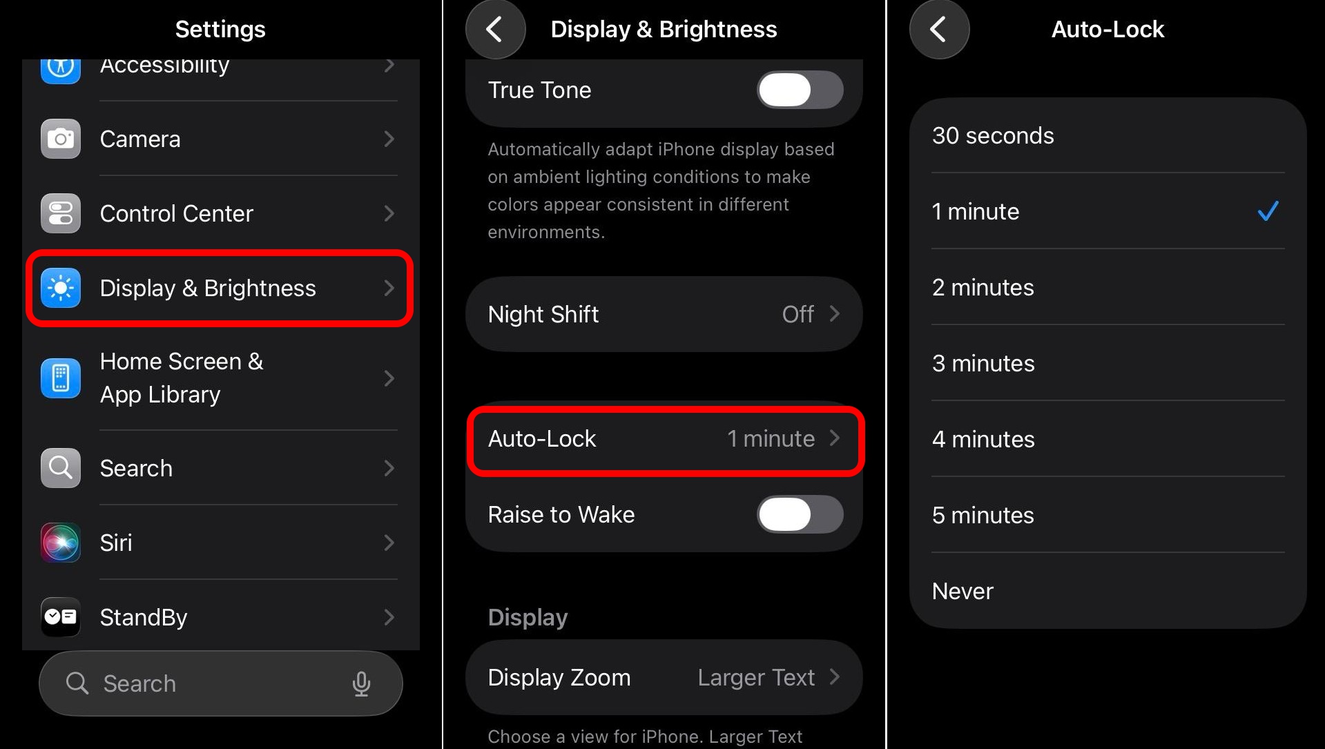 iPhone Auto Lock not Working: How to Fix? 3 enable auto lock on iOS 26