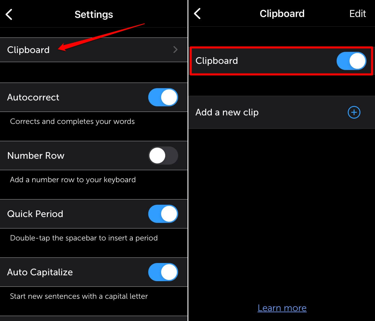 How to Enable Clipboard Syncing in Windows 11 16 enable clipboard on Swiftkey app