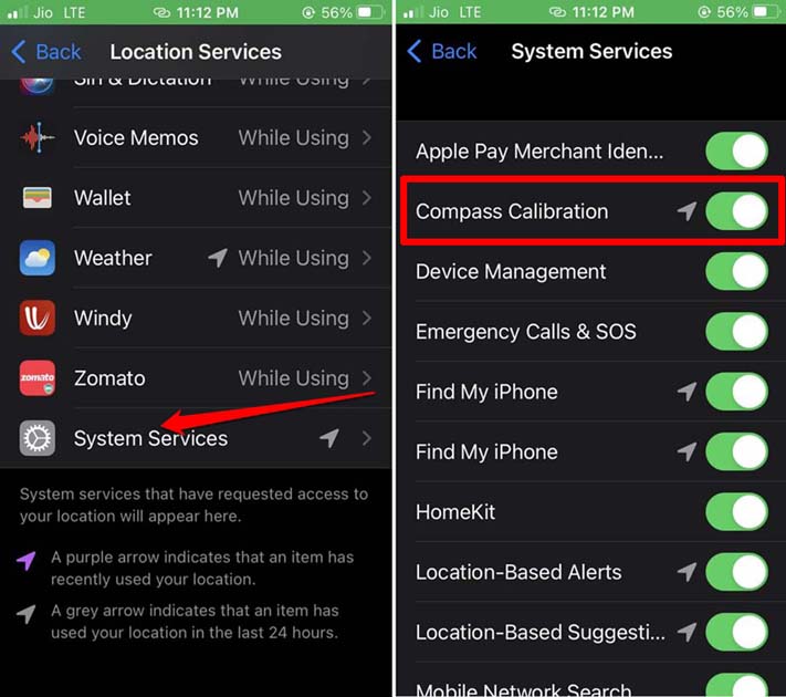 How to Fix Google Maps Keeps Rerouting on Android and iOS? 12 enable compass calibration iOS