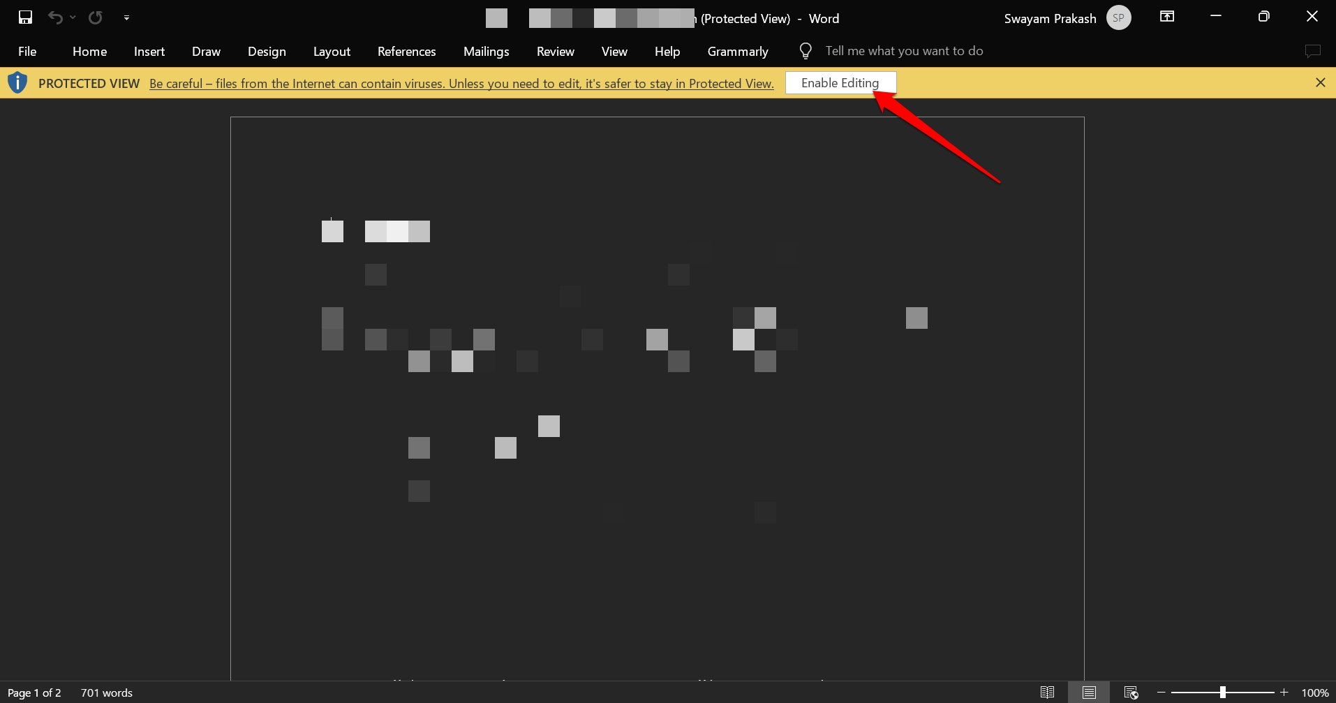 How to Fix "Your Organization’s Data Cannot Be Pasted Here" Error on Windows 11 6 enable editing text file on MS Word