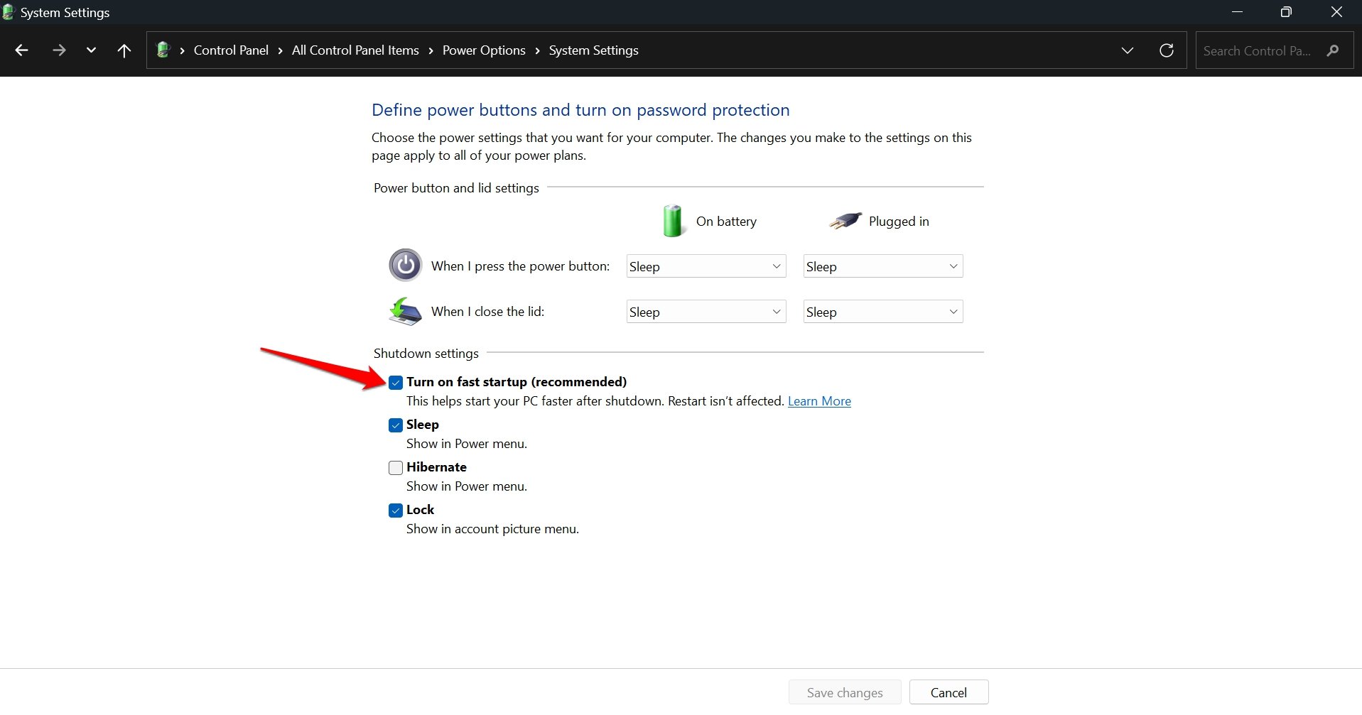 How to Fix Slow Boot Time in Windows 11 6 enable fast startup on Windows 11