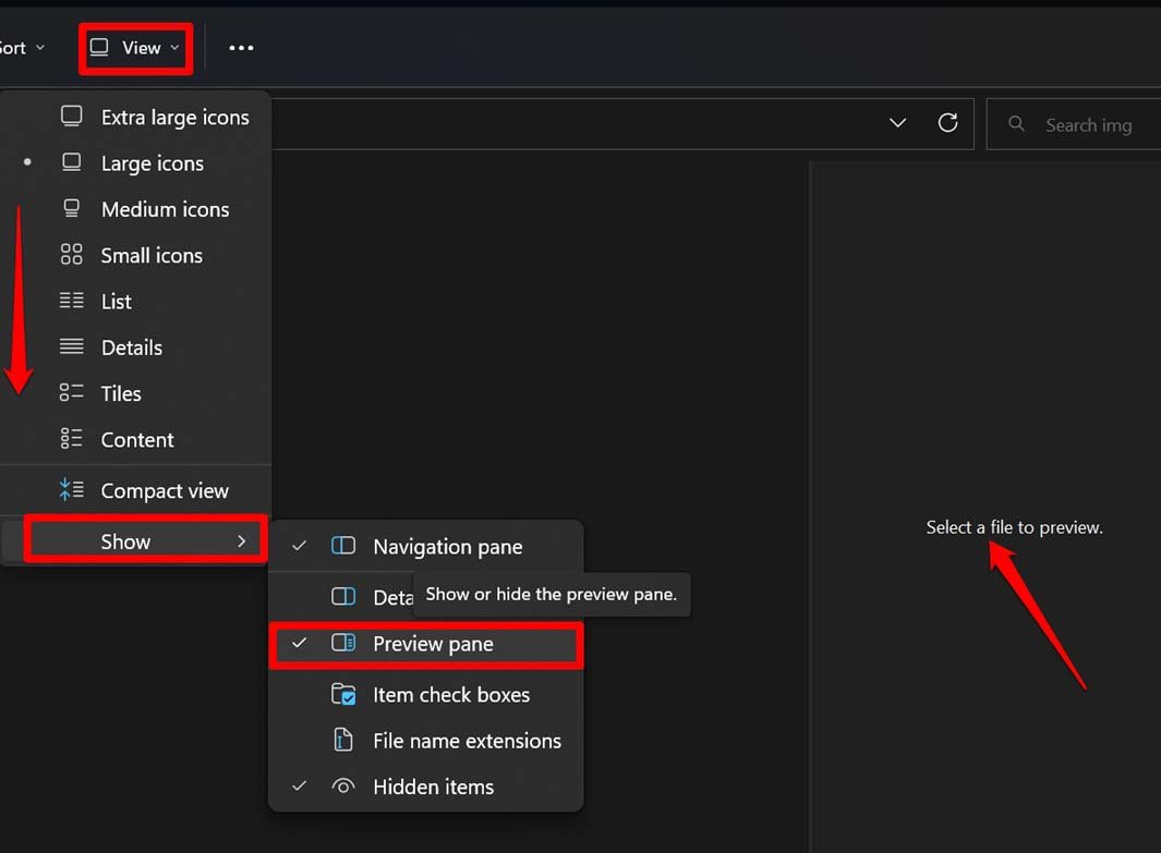 How to Fix PDF Thumbnails Not Showing on Windows 11? 6 enable file preview on Windows explorer
