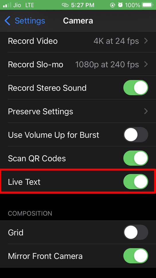 Live Text Not Working on iOS 15: How to Fix 4 enable live text on iPhone