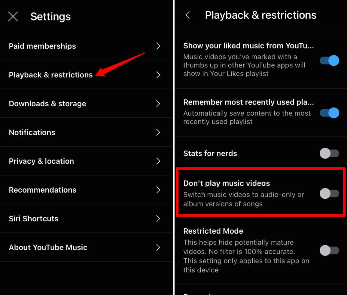 How to Use Samples on YouTube Music App? 11 enable music video playback on YouTube music