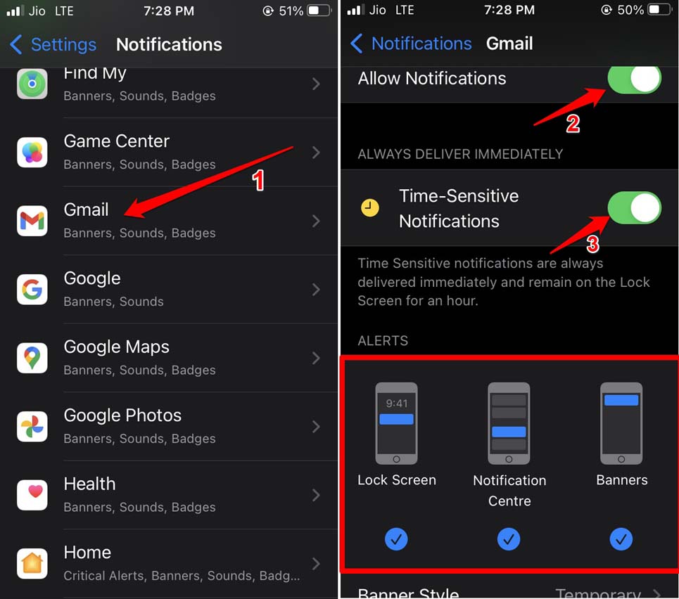How to Fix Delayed Notifications on iPhone 5 enable notifications for all apps