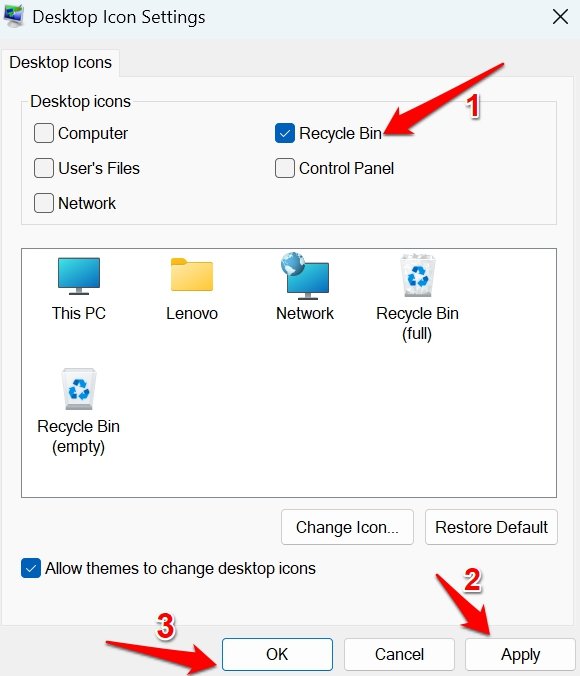 How to Fix Corrupted Recycle Bin Error on Windows 11 16 enable recycle bin on windows desktop