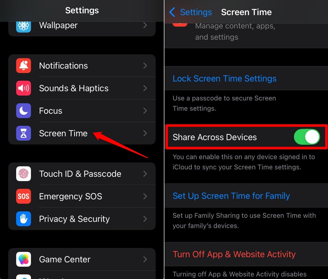 iPhone Settings you need to Change Right Now to improve iOS User Experience 18 enable share across device on iPhone