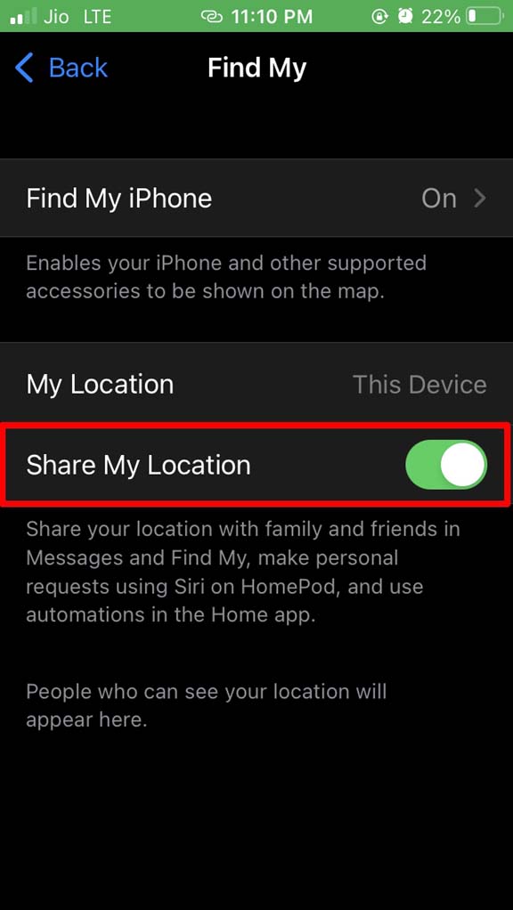 iOS Location Services Not Working: How to Fix 9 enable share my location