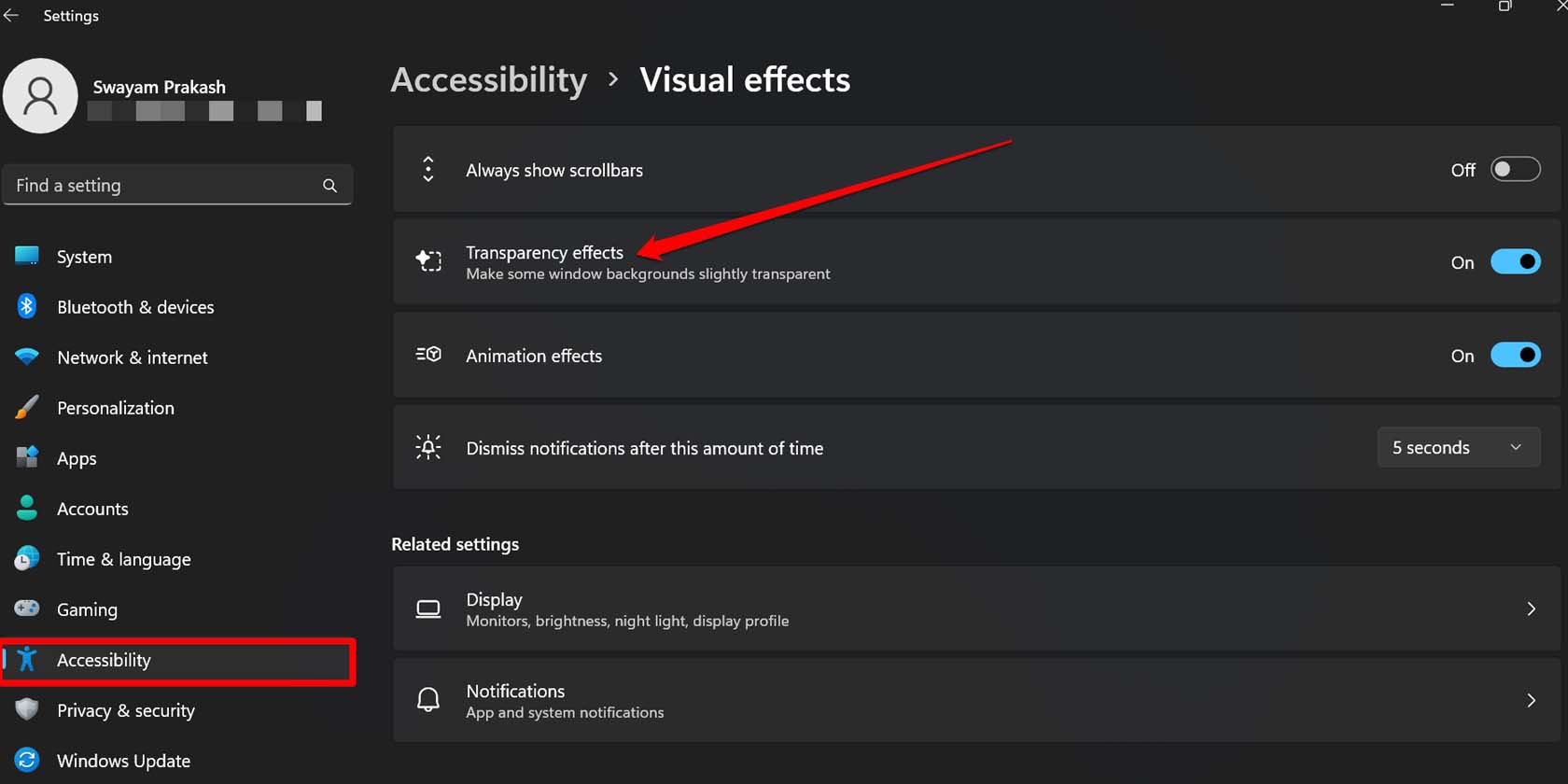 How to Make Windows 11 Taskbar Transparent? 6 enable transparency effects for Windows OS