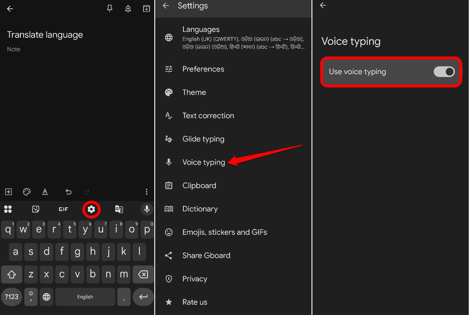 I Used These Gboard Tricks on Android to Edit and it Made Typing Easier 10 enable voice typing dictation on Gboard