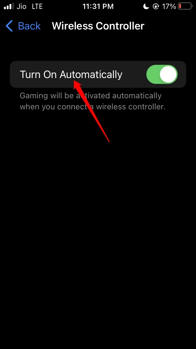 How to Use Focus Mode While Playing Games on iOS 16? 5 enable wireless control automatically