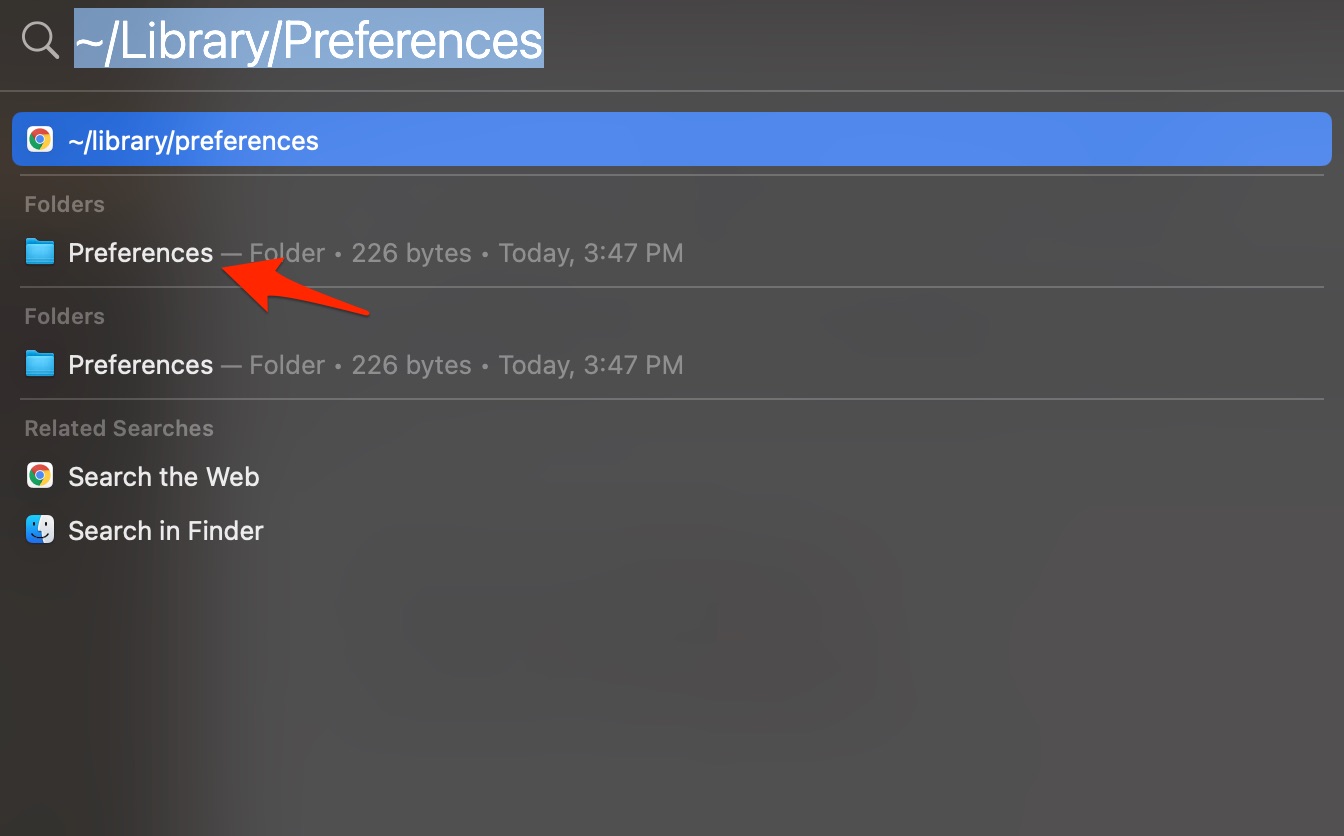How to Fix Macbook Keypad Not Responding or Typing? 3 enter ~/Library/Preferences