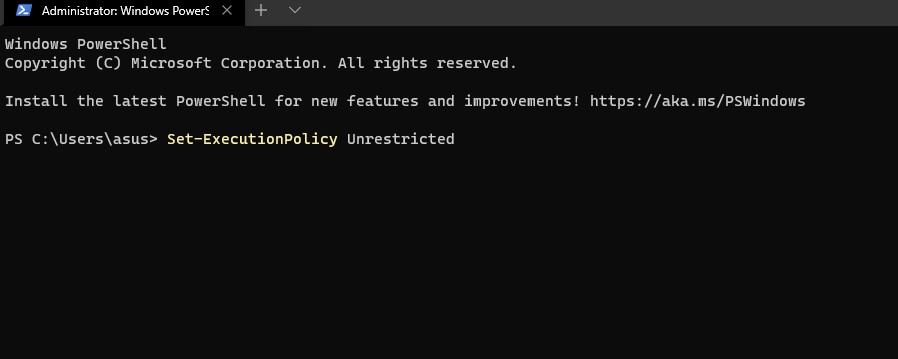 How to Fix Windows 11 Security Not Opening or Working? 13 execution-policy