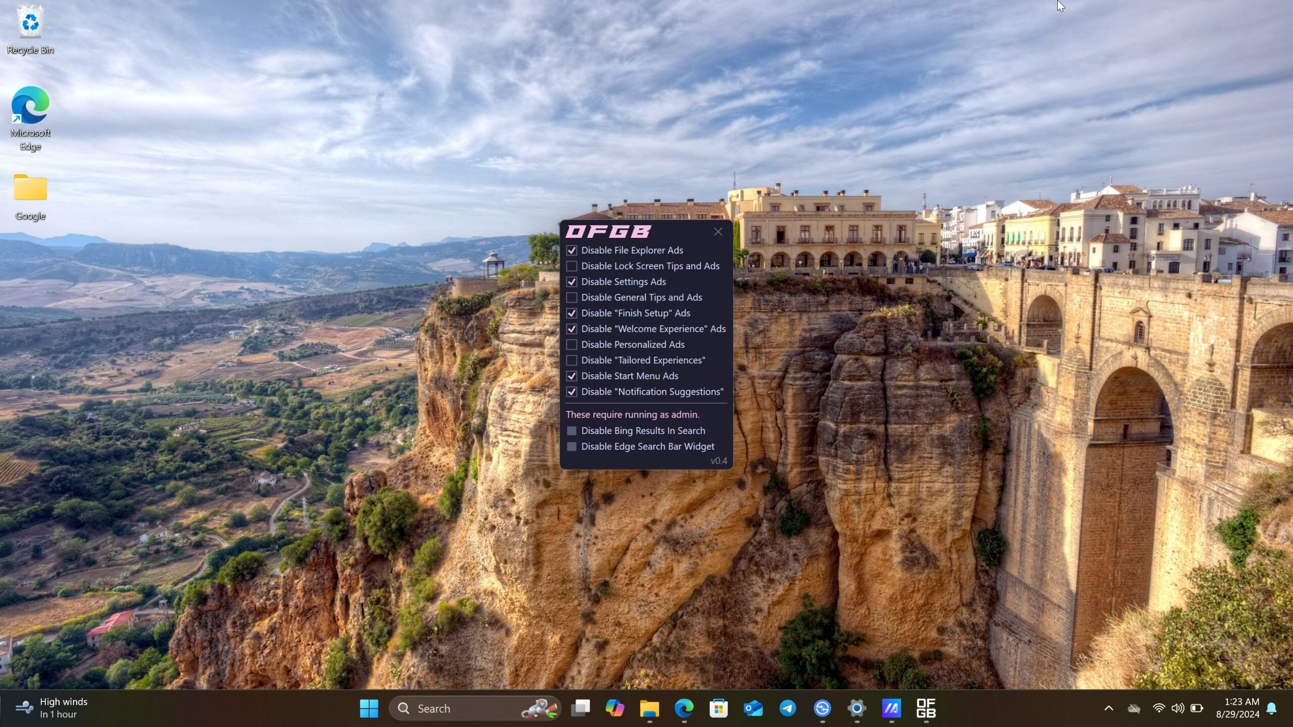 How to Turn Off Ads in Windows 11 Start Menu 8 Run OFBG