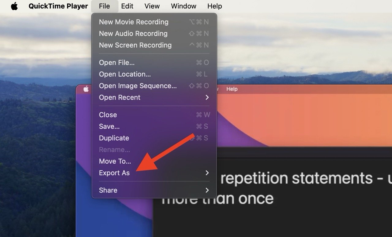 Export File