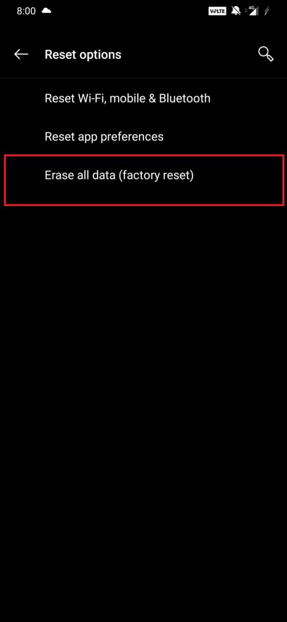 How to Fix OnePlus Stuck on Boot Screen? 10 factory reset Android device