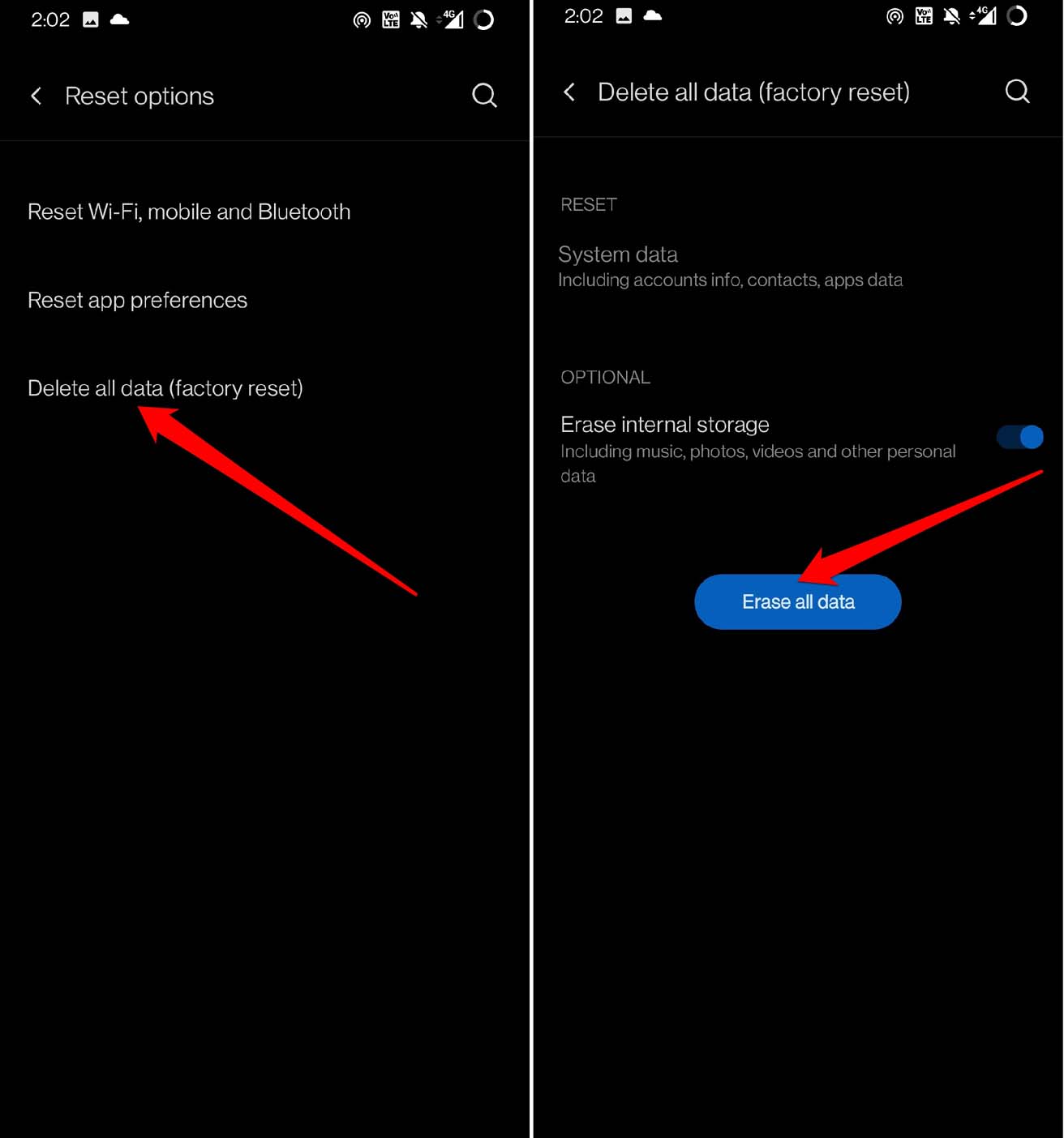 How to Fix Android Phone Keeps Losing Network Connection? 10 factory reset Android phone