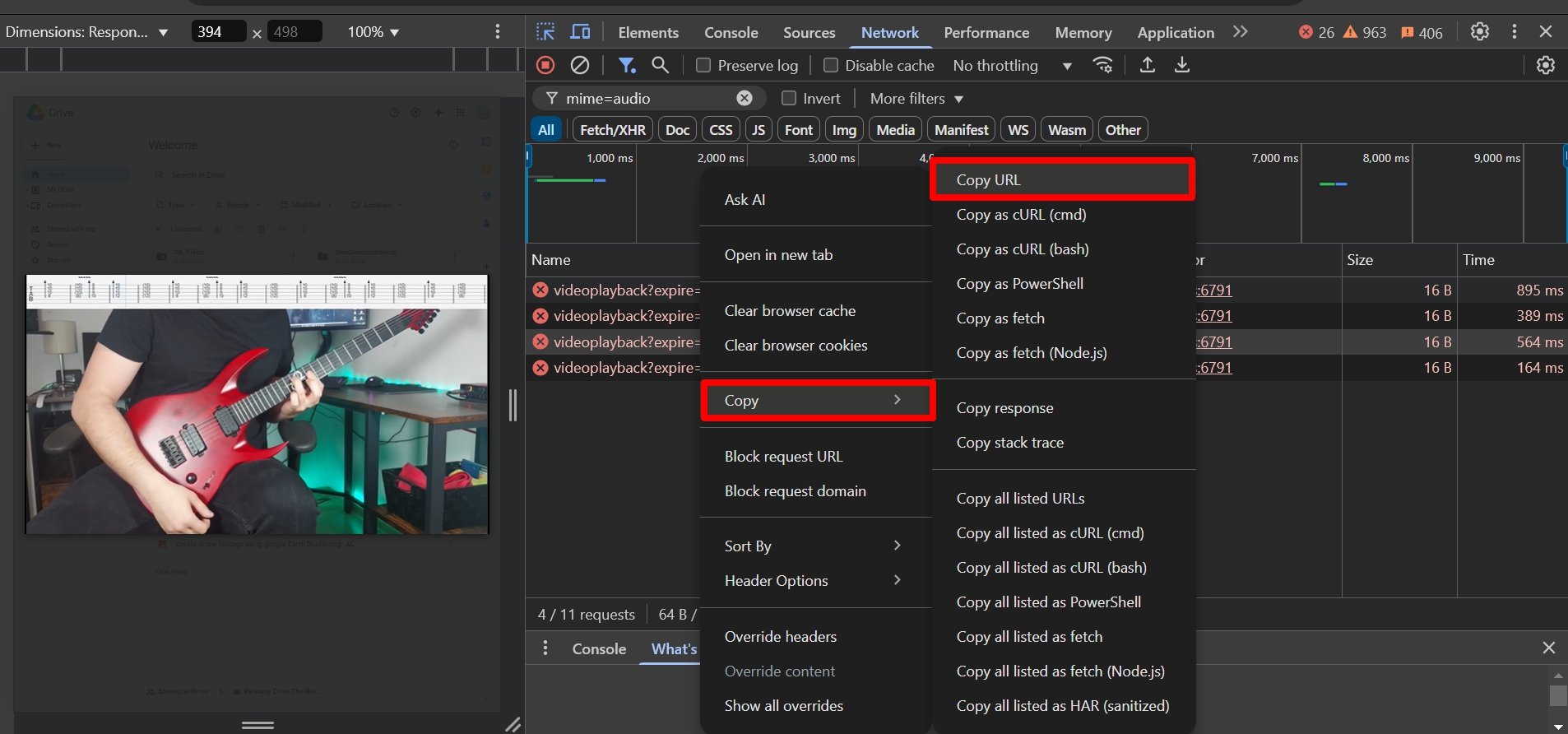 Download Protected Google Drive Videos: Save Restricted Video 12 fetch audio URL