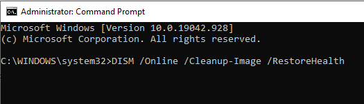 Fix Windows Store Missing in Windows 10 21 DISM /online /Cleanup-Image /ScanHealth