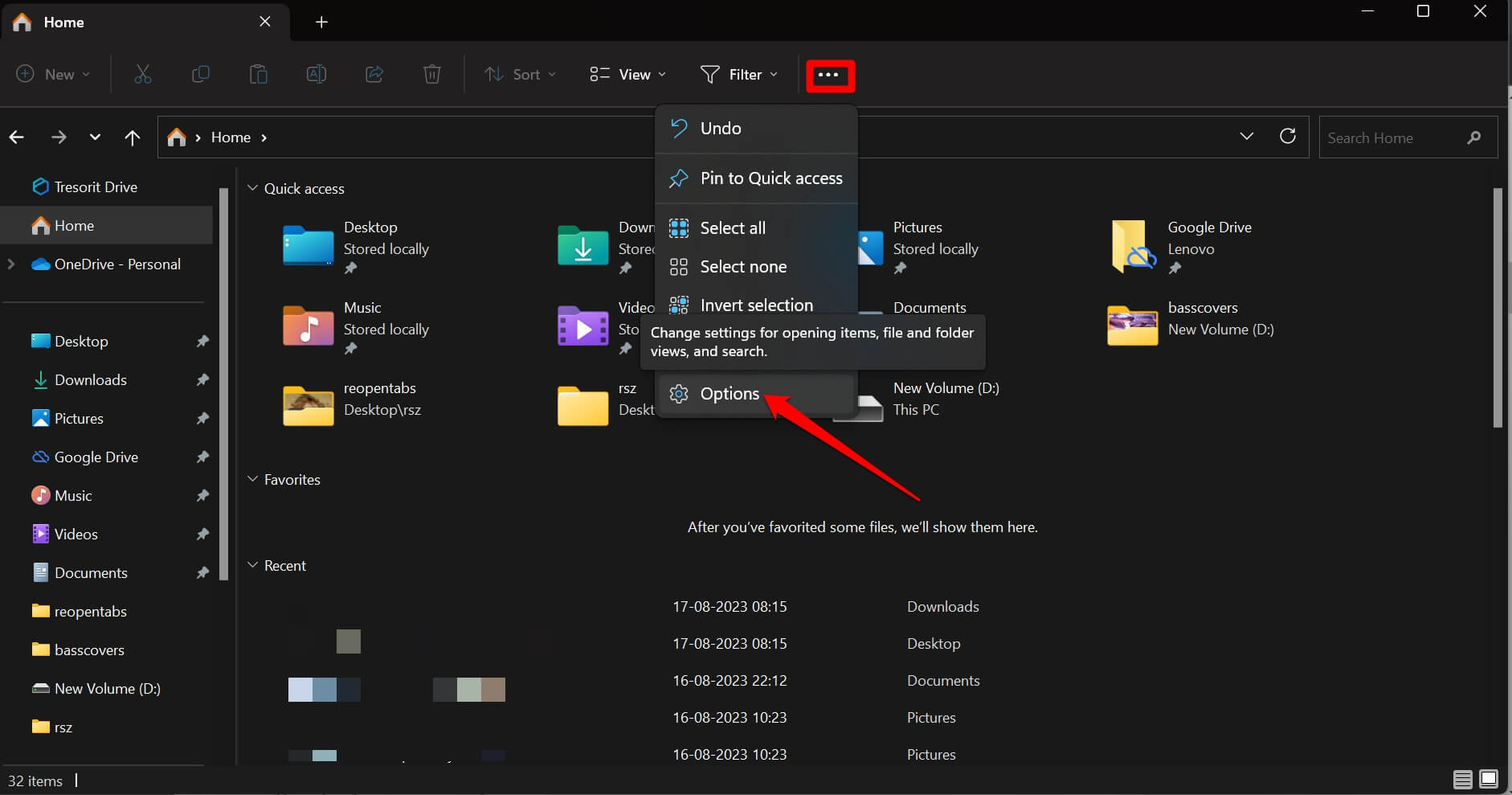 How to Fix Corrupted Recycle Bin Error on Windows 11 10 file explorer options settings