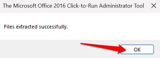 How to Download and Install MS Office Professional 2021 for Free 18 files extracted successfully